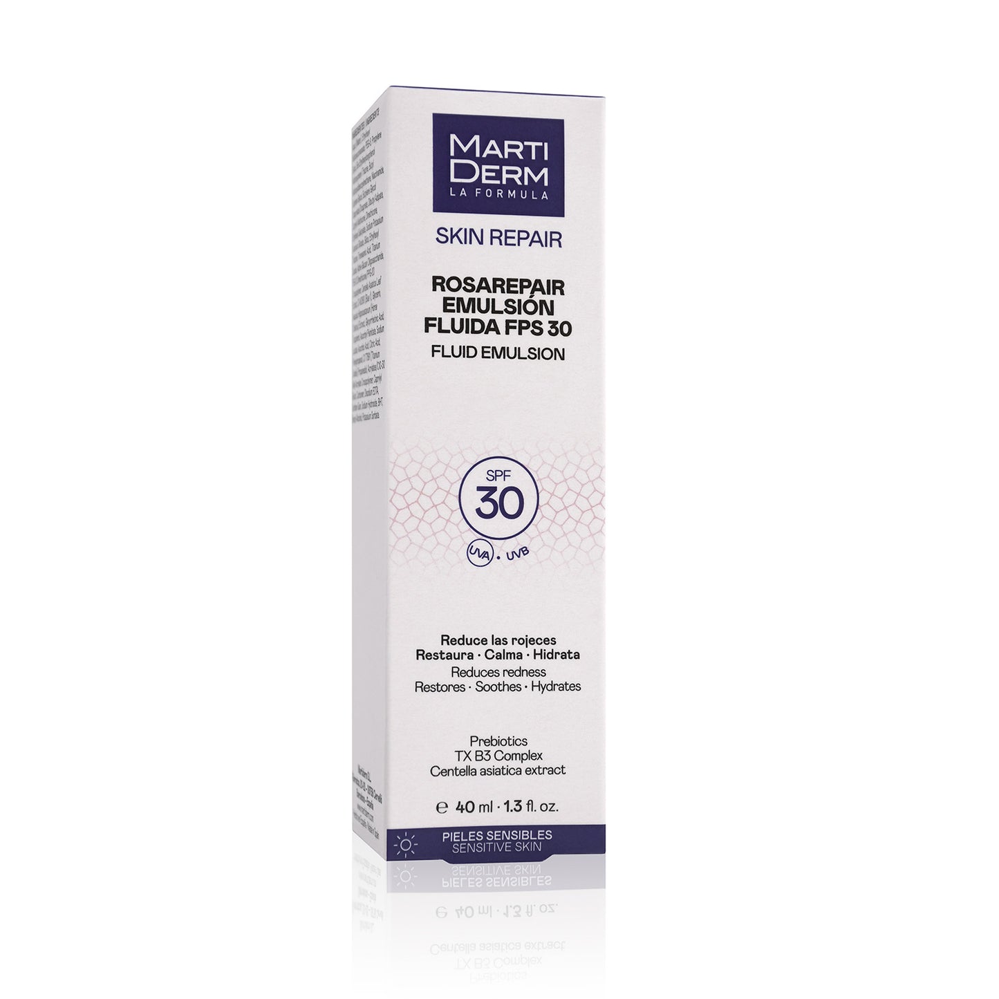 Martiderm Skin Repair Rosarepair Emulsão Fluida FPS 30