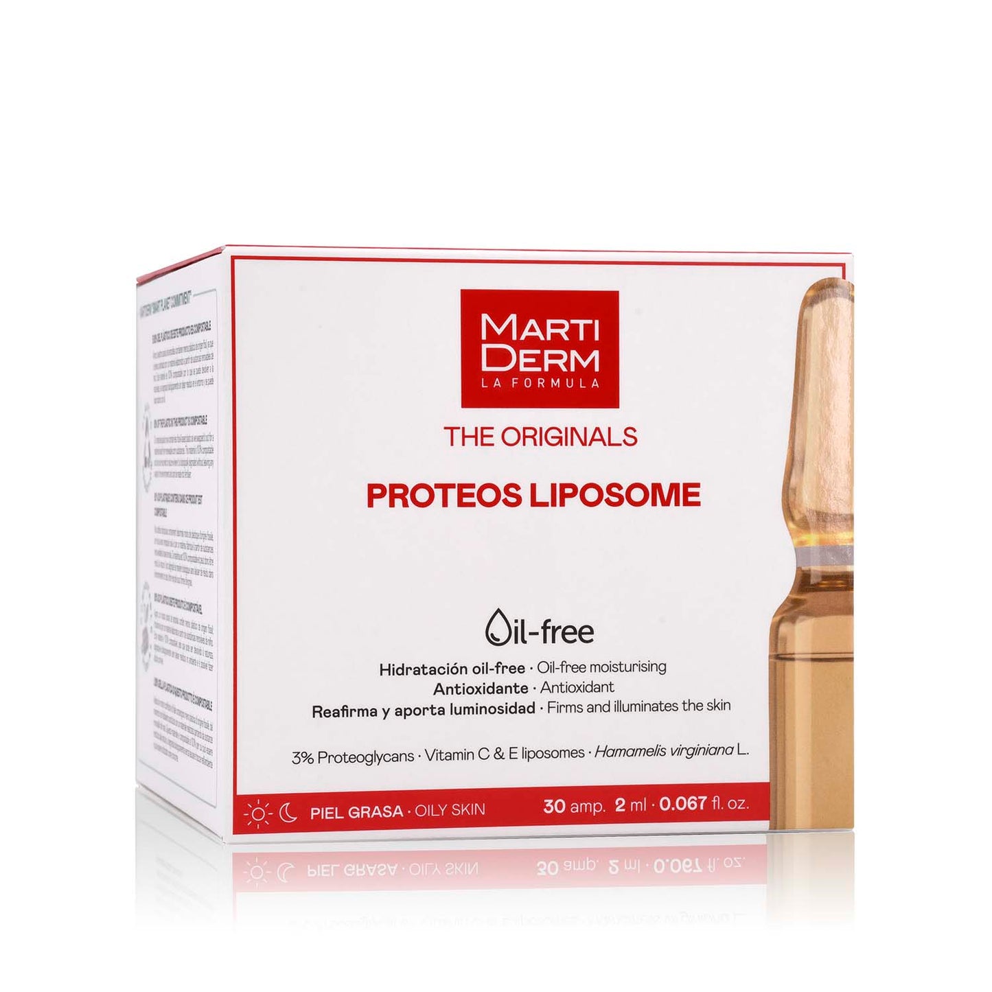 Martiderm The Originals Ampolas Proteos - Liposome Ilumina e ajuda a diminuir as rugas