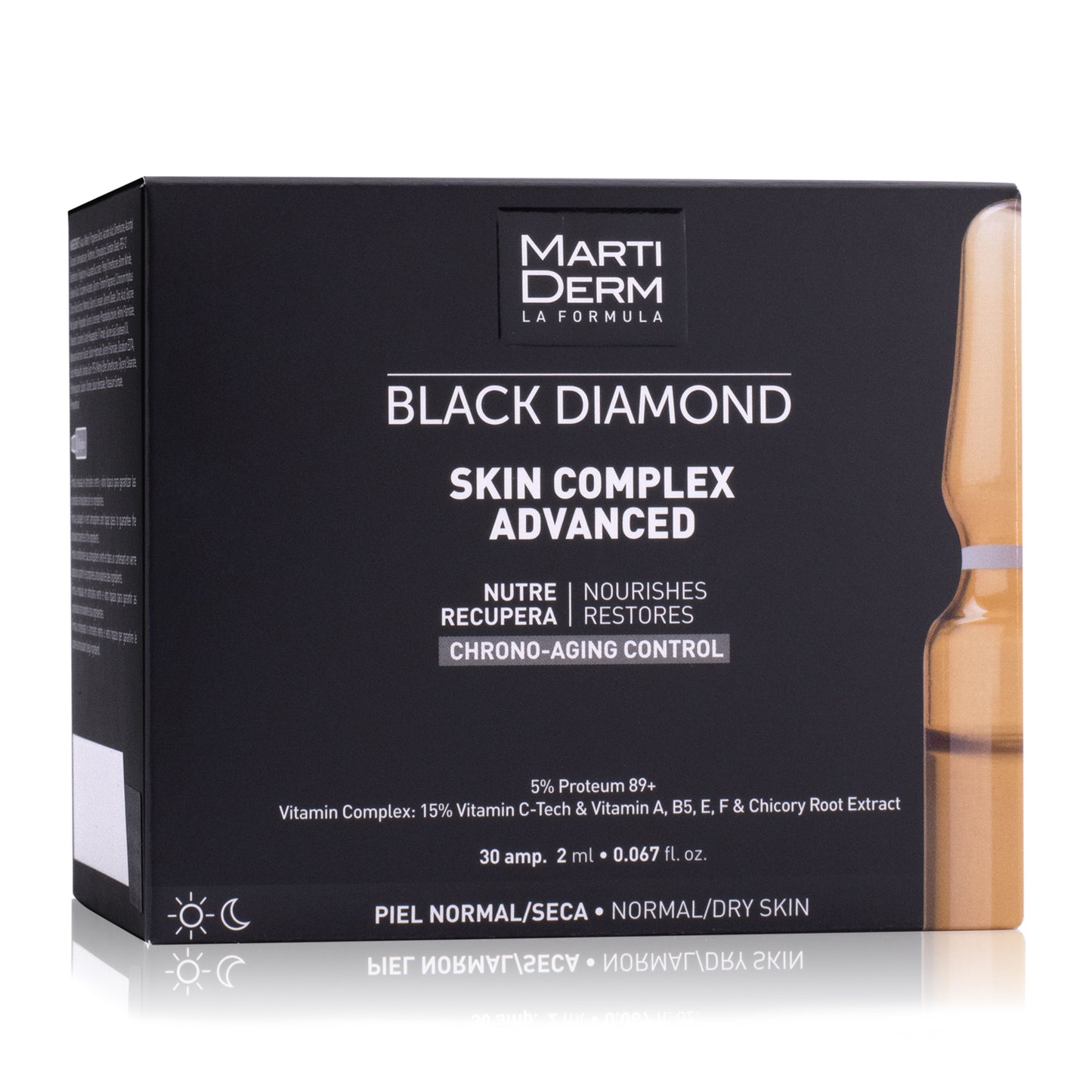 Martiderm Black Diamond Ampolas Skin Complex Advanced - Para um aspeto rejuvenescido