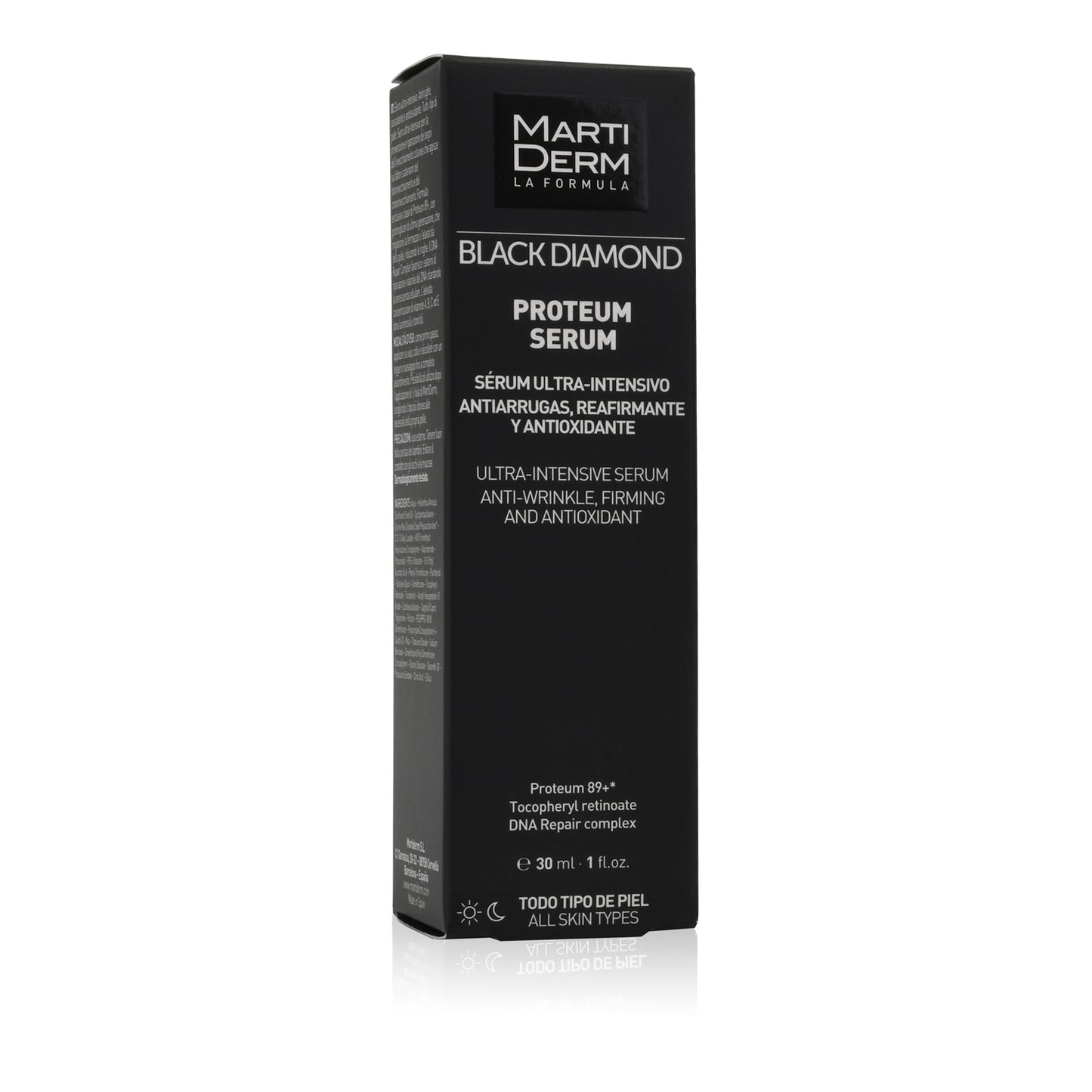 Martiderm Black Diamond Proteum Serum - Pele hidratada, elástica, jovem e luminosa