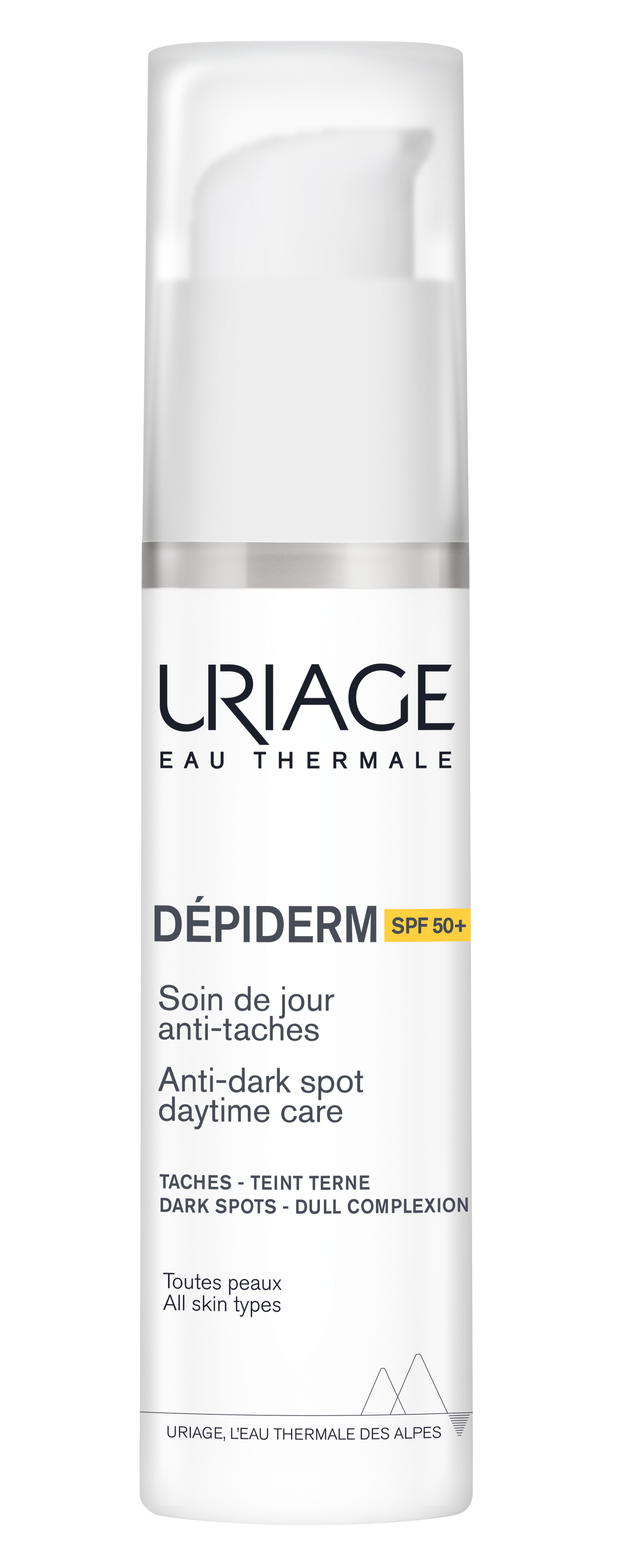 Uriage Dépiderm Cuidado de Dia Anti-manchas SPF50+