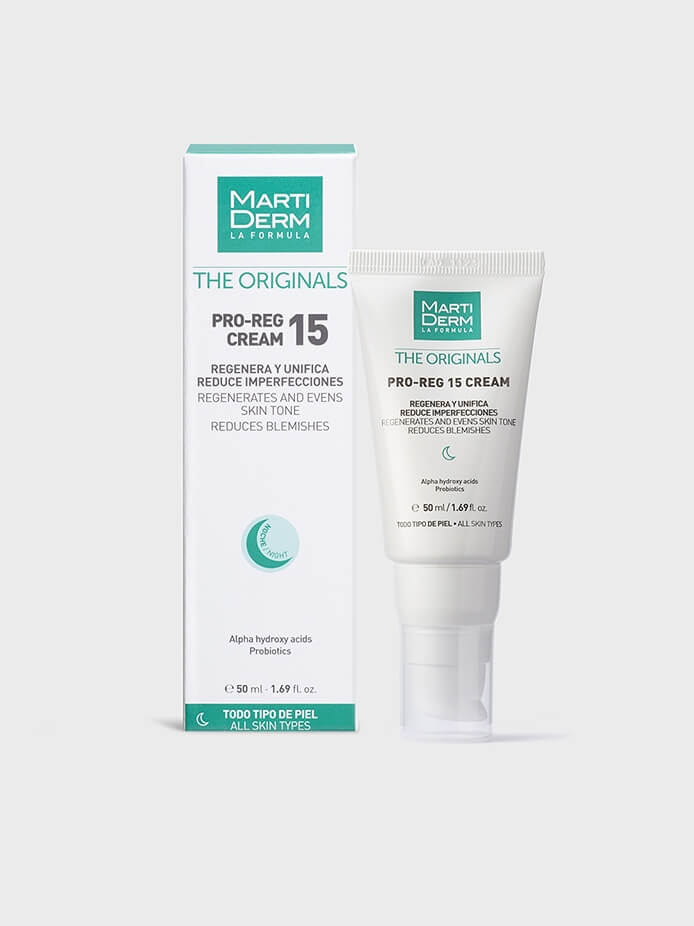 Martiderm The Originals Pro-Reg 15 Cream - Reduz imperfeições e confere uniformidade