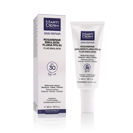 Martiderm Skin Repair Rosarepair Emulsão Fluida FPS 30