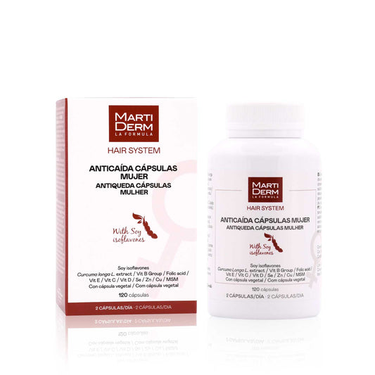Martiderm Hair System Cápsulas Antiqueda Mulher - 120 cápsulas