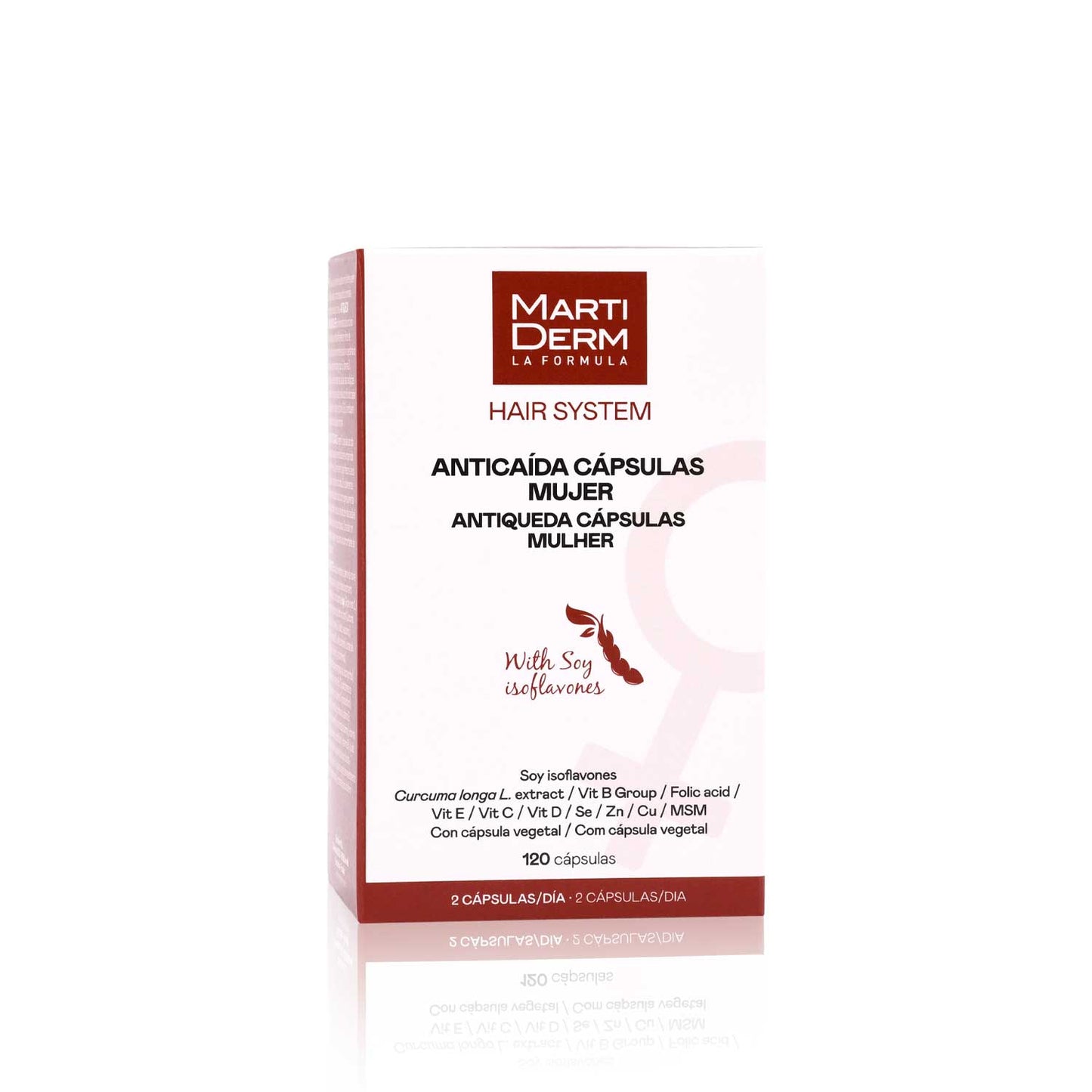 Martiderm Hair System Cápsulas Antiqueda Mulher - 120 cápsulas