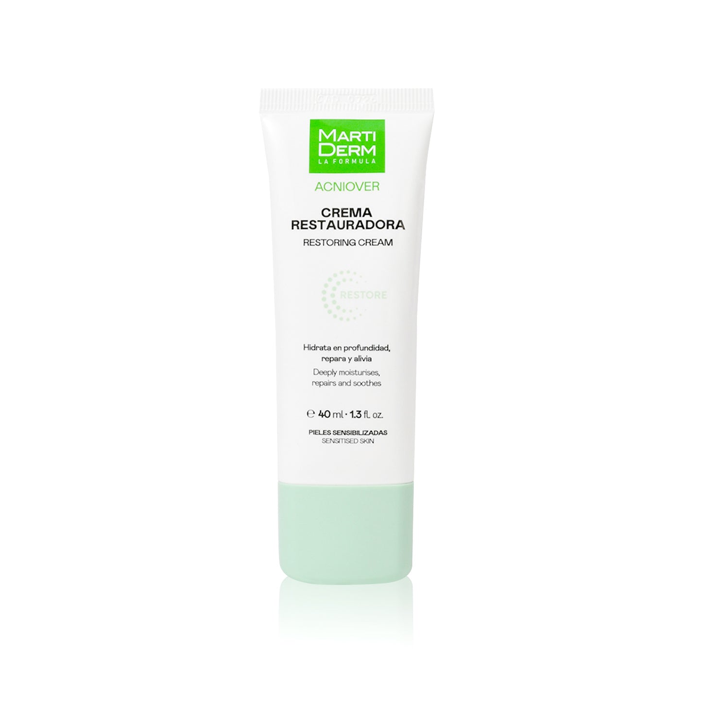 Martiderm Acniover Restore Creme Reparador -  acalma a pele sensibilizada