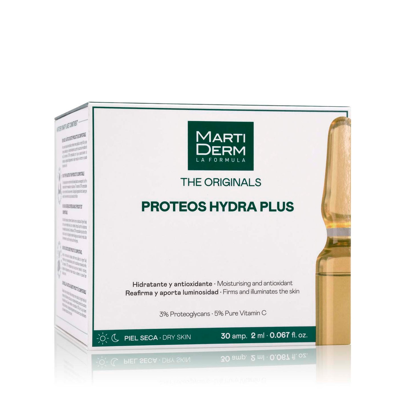 Martiderm The Originals Ampolas Proteos Hydra Plus - Com proteoglicanos e vitamina C
