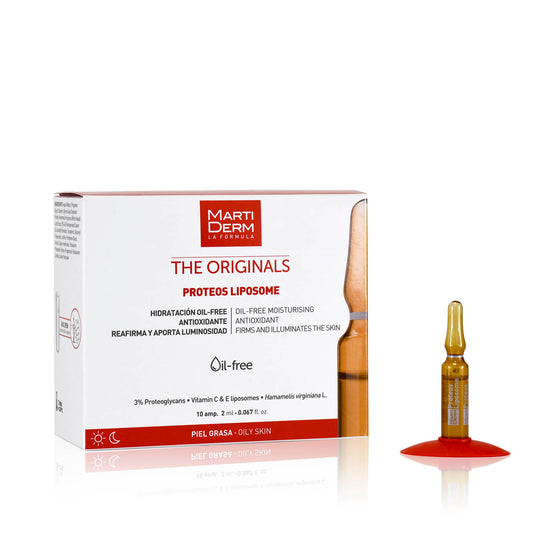 Martiderm The Originals Ampolas Proteos - Liposome Ilumina e ajuda a diminuir as rugas