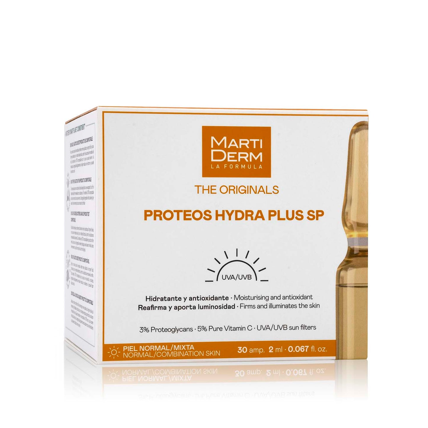 Martiderm The Originals Ampolas Proteos Hydra Plus SP - Ilumina e ajuda a diminuir as rugas