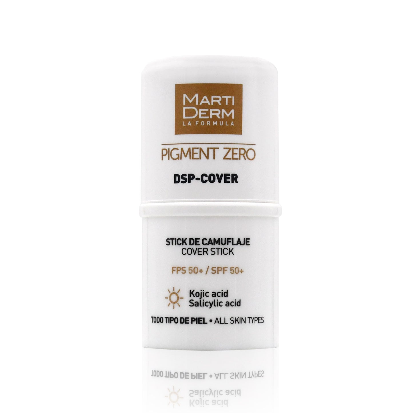 Martiderm Pigment Zero DSP-Cover Stick - Corrige e camufla as manchas e protege a pele do sol