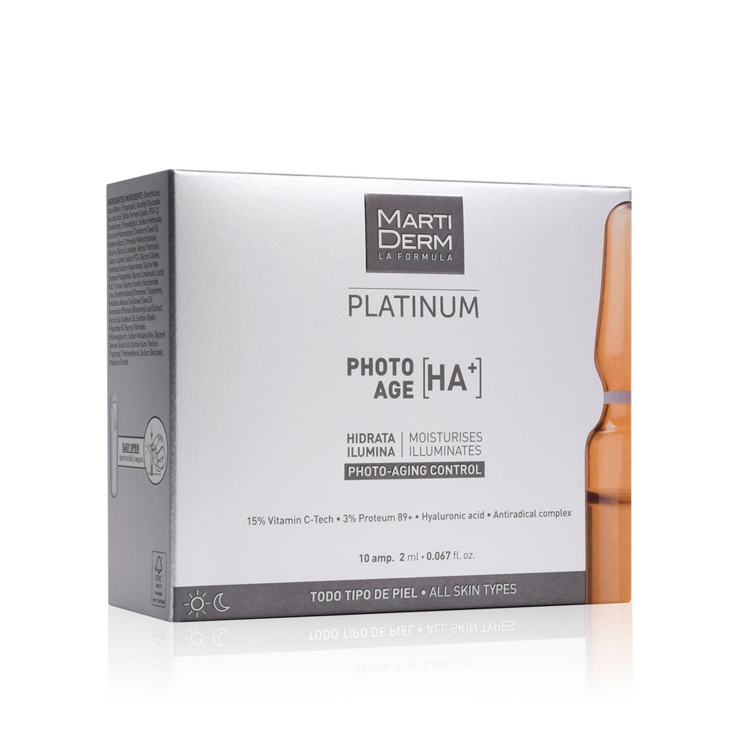 Martiderm Platinum Ampolas Photo Age HA+