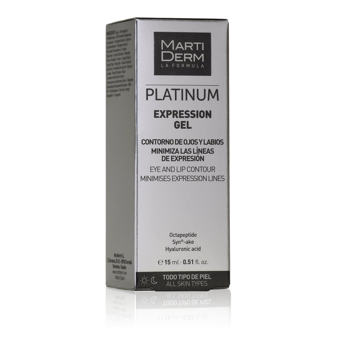 Martiderm Platinum Expression Gel - Redensifica e suaviza as rugas