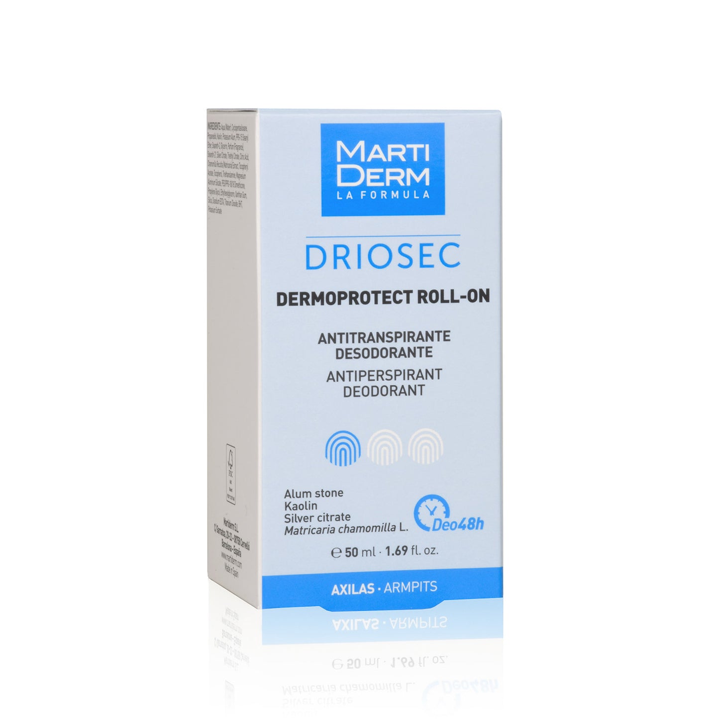 Martiderm Driosec Dermoprotect Roll-On - Elimina e reduz o mau odor sem irritar a pele