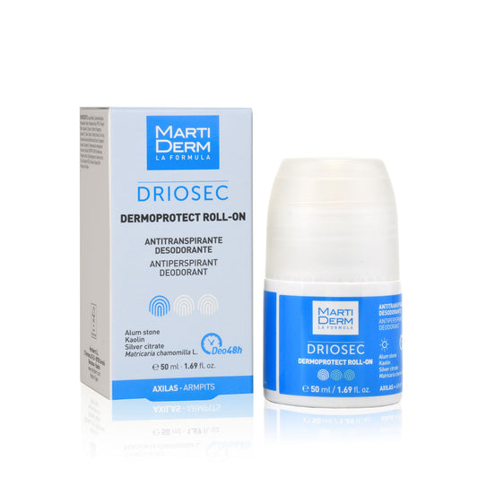 Martiderm Driosec Dermoprotect Roll-On - Elimina e reduz o mau odor sem irritar a pele