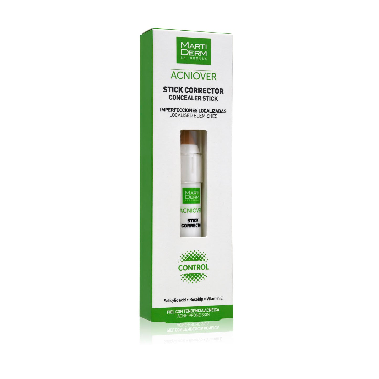 Martiderm Acniover Stick Corretor - reduz as imperfeições localizadas