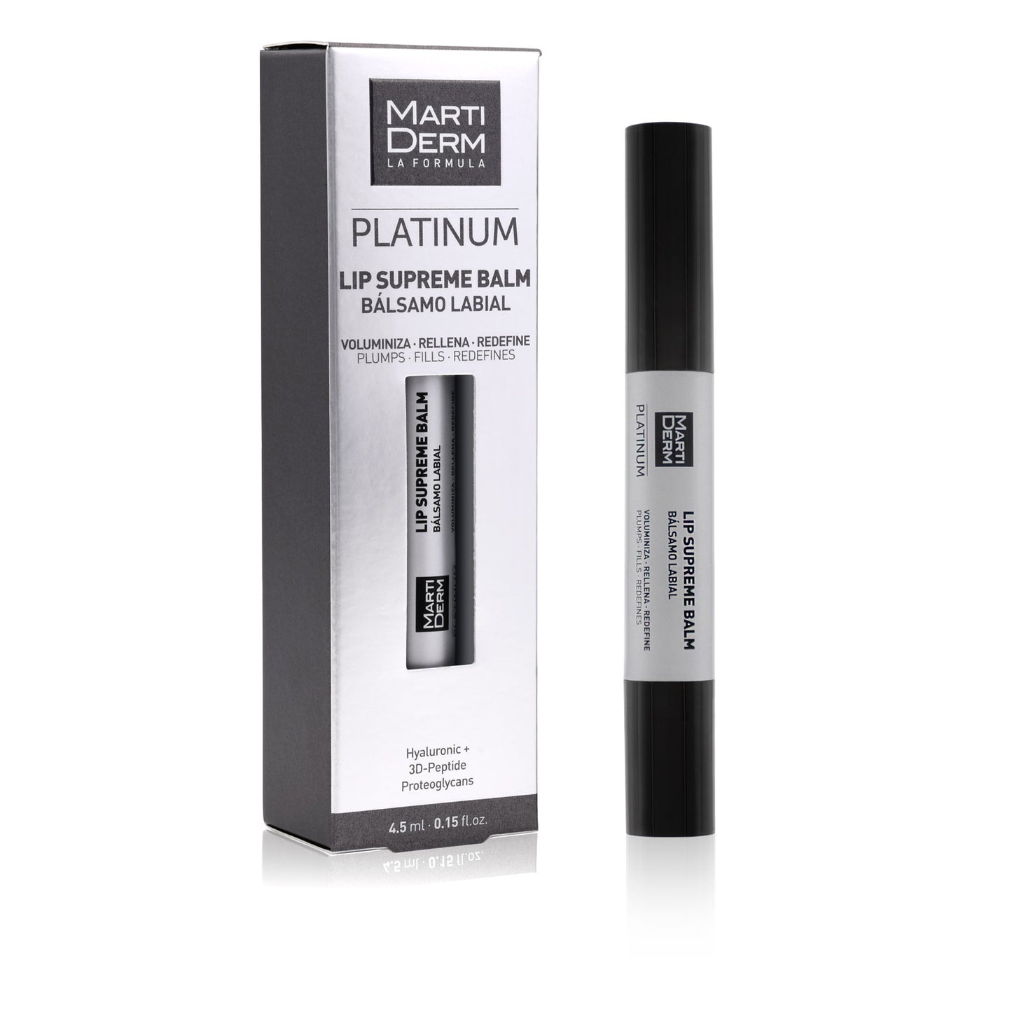 Martiderm Platinum Lip Supreme Balm - Lábios com efeito volume e hidratados