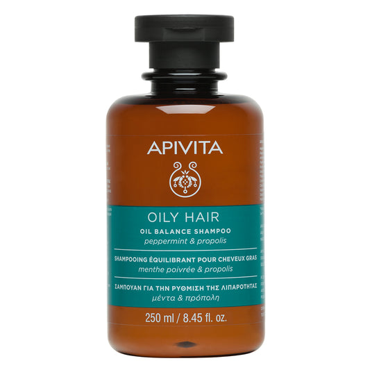 Apivita Oil Balance Shampoo - cabelos oleosos