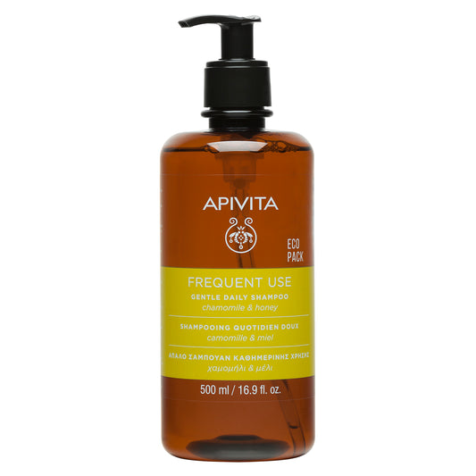 Apivita Champô Suave Uso Frequente Ecopack 500mL