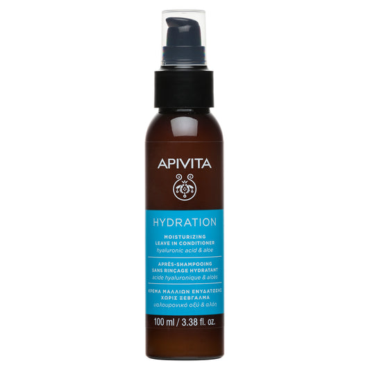Apivita Hyaluronic Hydra Leave In - Condicionador Hidratante Sem Enxaguamento
