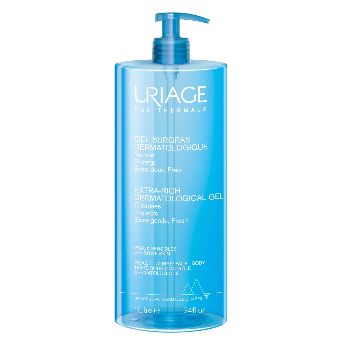 Uriage Eau Thermale Gel Surgras 1L -Gel de Limpeza