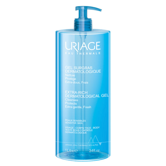 Uriage Eau Thermale Gel Surgras 1L -Gel de Limpeza