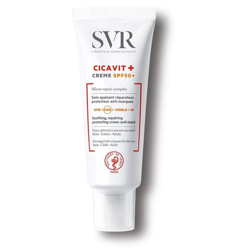 SVR Cicavit Creme SPF50+ - Cuidado cicatrizante e fotoprotetor