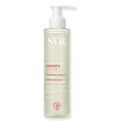 SVR Cicavit+ Gel Moussant 200ml - Gel de limpeza pele fragilizada