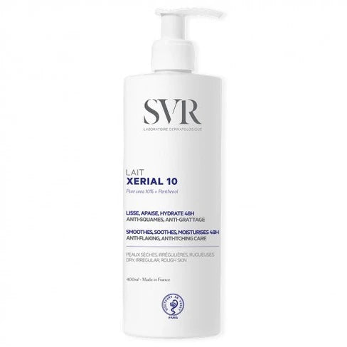SVR Xerial 10 Leite Corporal 400ml - Hidratante corporal com Ureia 10%